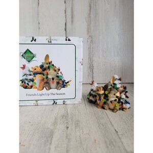 Charming tails friends light up the season Xmas figure squirrel mouse